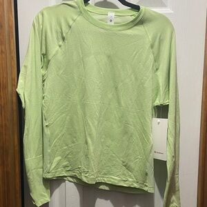 Lululemon Green Long Sleeve Shirt